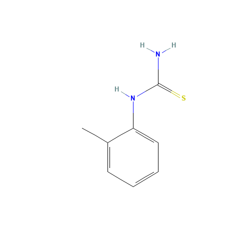 614-78-8 N-(2-Methylphenyl)thiourea chemical structure