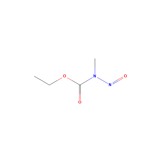 615-53-2 N-NITROSO-N-METHYLURETHANE chemical structure