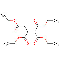 635-03-0 1,1,2,3-PROPANETETRACARBOXYLIC ACID TETRAETHYL ESTER chemical structure