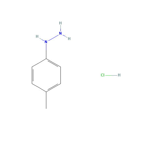 637-60-5 4-Methylphenylhydrazine hydrochloride chemical structure
