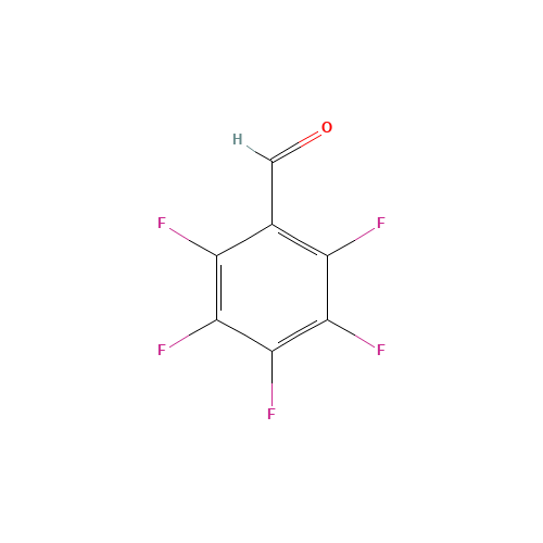 653-37-2 PENTAFLUOROBENZALDEHYDE chemical structure