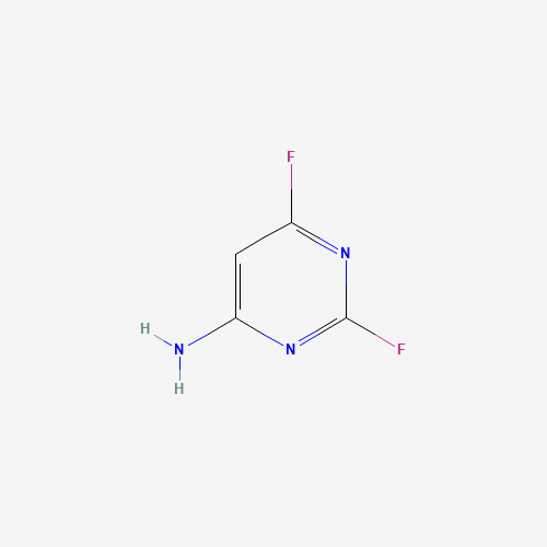 675-12-7 4-AMINO-2,6-DIFLUOROPYRIMIDINE chemical structure