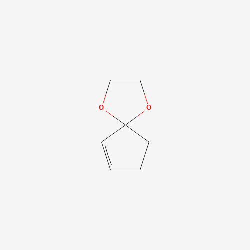 695-56-7 2-CYCLOPENTEN-1-ONE ETHYLENE KETAL chemical structure