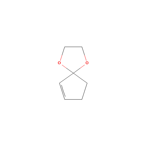 695-56-7 2-CYCLOPENTEN-1-ONE ETHYLENE KETAL chemical structure