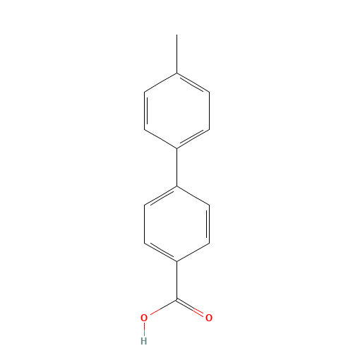 720-73-0 4'-METHYLBIPHENYL-4-CARBOXYLIC ACID chemical structure