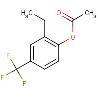 721-63-1 ETHYL 4-(TRIFLUOROMETHYL)PHENYL ACETATE chemical structure