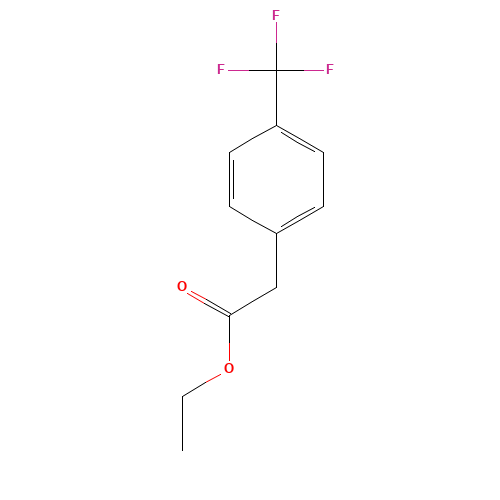721-63-1 ETHYL 4-(TRIFLUOROMETHYL)PHENYL ACETATE chemical structure