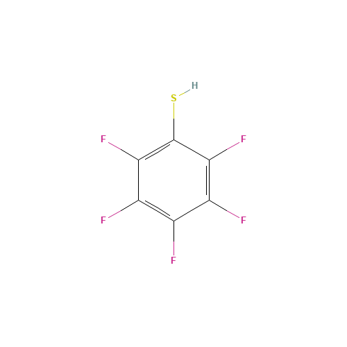 771-62-0 PENTAFLUOROTHIOPHENOL chemical structure
