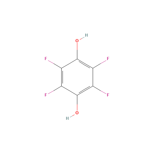 771-63-1 TETRAFLUOROHYDROQUINONE chemical structure