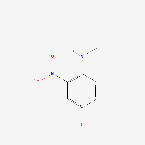 774-22-1 N-ETHYL-4-FLUORO-2-NITROANILINE chemical structure