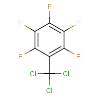 778-34-7 (TRICHLOROMETHYL)PENTAFLUOROBENZENE chemical structure
