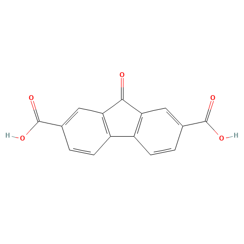792-26-7 9-FLUORENONE-2,7-DICARBOXYLIC ACID chemical structure