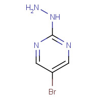 823-89-2 5-BROMO-2-HYDRAZINOPYRIMIDINE chemical structure
