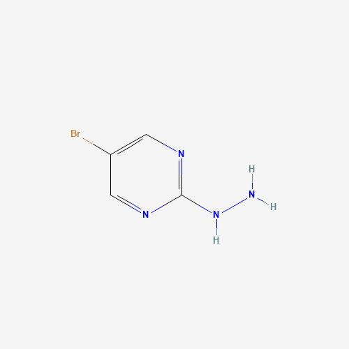 823-89-2 5-BROMO-2-HYDRAZINOPYRIMIDINE chemical structure