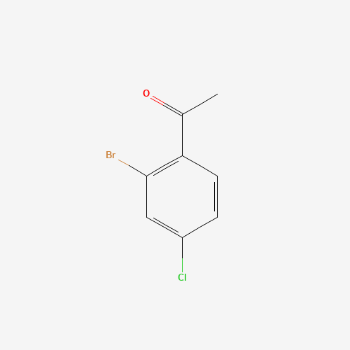 825-40-1 2-BROMO-4-CHLOROACETOPHENONE chemical structure