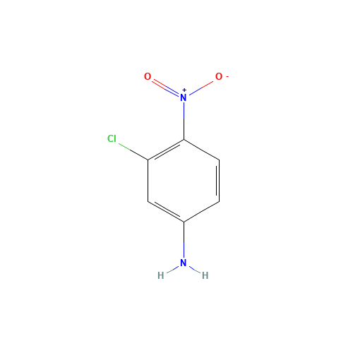 825-41-2 3-CHLORO-4-NITROANILINE chemical structure