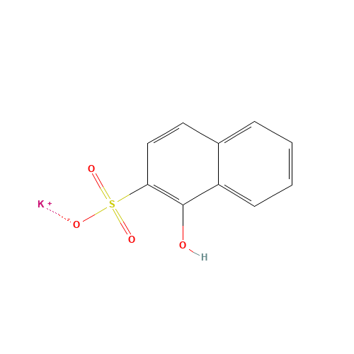 832-49-5 1-NAPHTHOL-2-SULFONIC ACID POTASSIUM SALT chemical structure