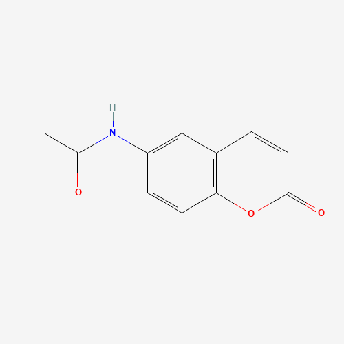 833-68-1 6-ACETAMIDOCOUMARIN chemical structure
