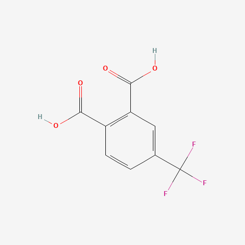 835-58-5 4-TRIFLUOROMETHYLPHTHALIC ACID chemical structure
