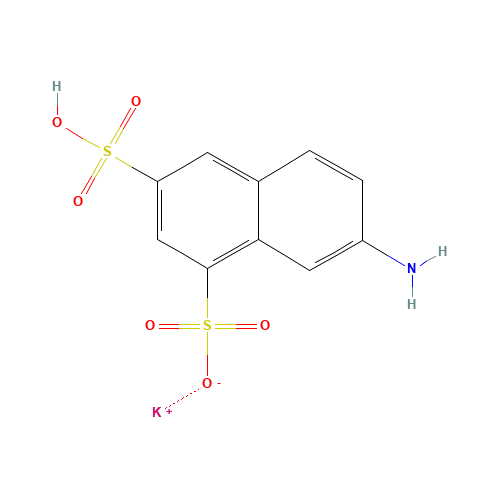 842-15-9 7-AMINO-1,3-NAPHTHALENEDISULFONIC ACID MONOPOTASSIUM SALT chemical structure