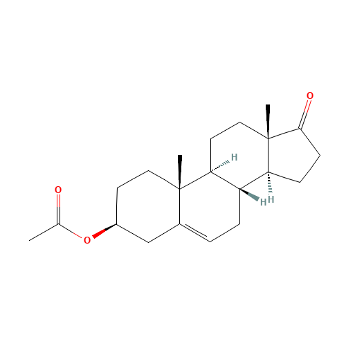 853-23-6 Dehydroepiandrosterone acetate chemical structure