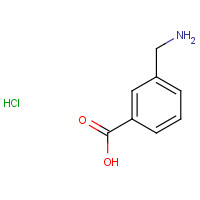 876-03-9 3-Aminomethylbenzoic acid hydrochloride chemical structure