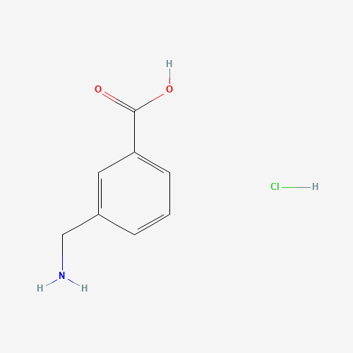 876-03-9 3-Aminomethylbenzoic acid hydrochloride chemical structure