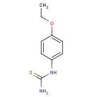 880-29-5 1-(4-ETHOXYPHENYL)-2-THIOUREA chemical structure
