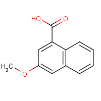 883-62-5 3-METHOXY-2-NAPHTHOIC ACID chemical structure