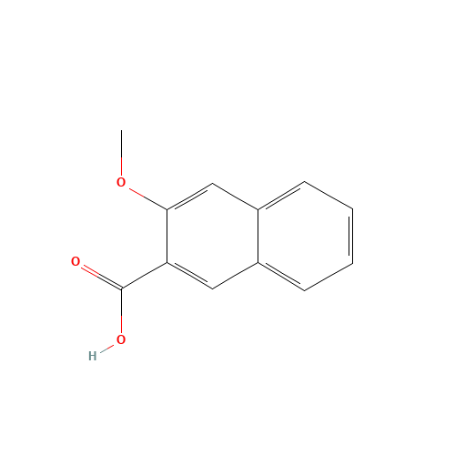 883-62-5 3-METHOXY-2-NAPHTHOIC ACID chemical structure