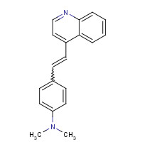 897-55-2 4-(4-DIMETHYLAMINOSTYRYL)QUINOLINE chemical structure
