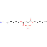 922-80-5 SODIUM DIAMYL SULFOSUCCINATE chemical structure