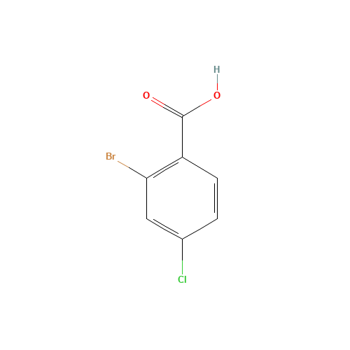 936-08-3 2-Bromo-4-chlorobenzoic acid chemical structure