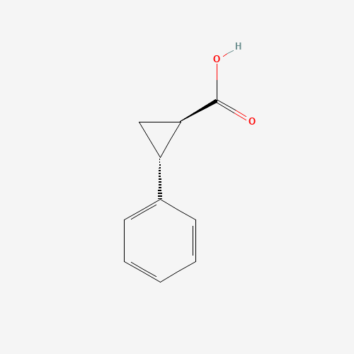 939-90-2 TRANS-2-PHENYL-1-CYCLOPROPANECARBOXYLIC ACID chemical structure