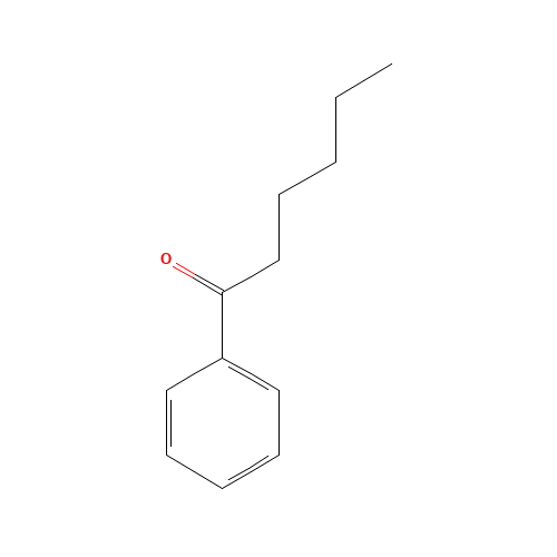 942-92-7 HEXANOPHENONE chemical structure