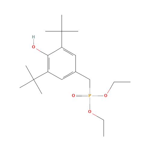 976-56-7 Diethyl 3,5-di-tert-butyl-4-hydroxybenzyl phosphate chemical structure