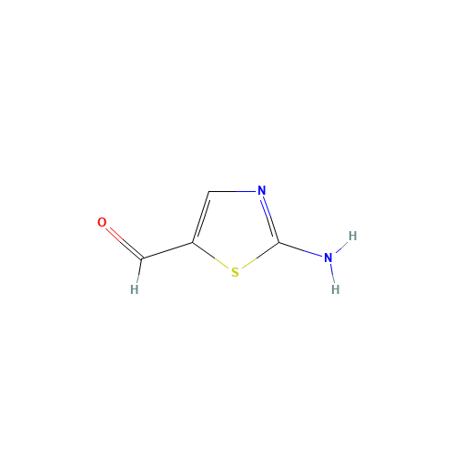 1003-61-8 2-Amino-5-formylthiazole chemical structure