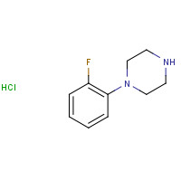 1011-16-1 N-(2-FLUOROPHENYL)PIPERAZINE HYDROCHLORIDE chemical structure
