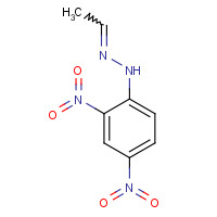 1019-57-4 ACETALDEHYDE 2,4-DINITROPHENYLHYDRAZONE chemical structure