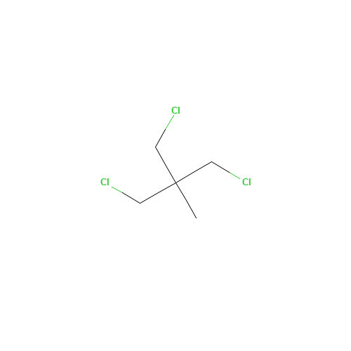 1067-09-0 1,1,1-TRIS(CHLOROMETHYL)ETHANE chemical structure