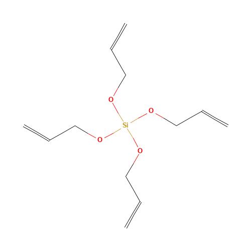 1067-43-2 TETRAALLYLOXYSILANE chemical structure