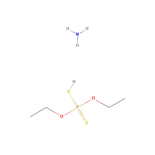 1068-22-0 AMMONIUM O,O-DIETHYLDITHIOPHOSPHATE chemical structure
