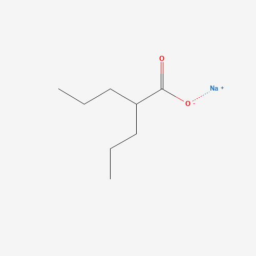 1069-66-5 Sodium 2-propylpentanoate chemical structure