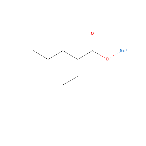 1069-66-5 Sodium 2-propylpentanoate chemical structure