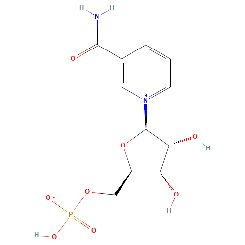 1094-61-7 BETA-NICOTINAMIDE MONONUCLEOTIDE chemical structure