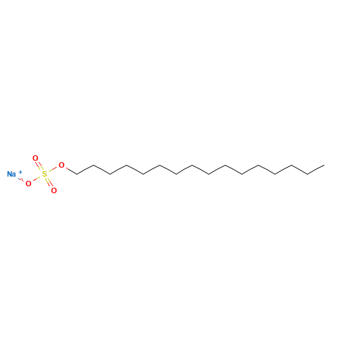 1120-01-0 N-HEXADECYLSULFURIC ACID SODIUM SALT chemical structure