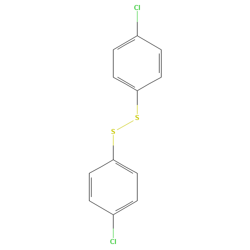 1142-19-4 4,4'-DICHLORODIPHENYL DISULFIDE chemical structure
