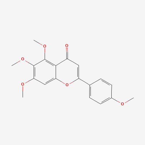 1168-42-9 SCUTELLAREIN TETRAMETHYL ETHER chemical structure