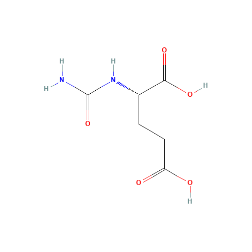 1188-38-1 N-CARBAMYL-L-GLUTAMIC ACID chemical structure