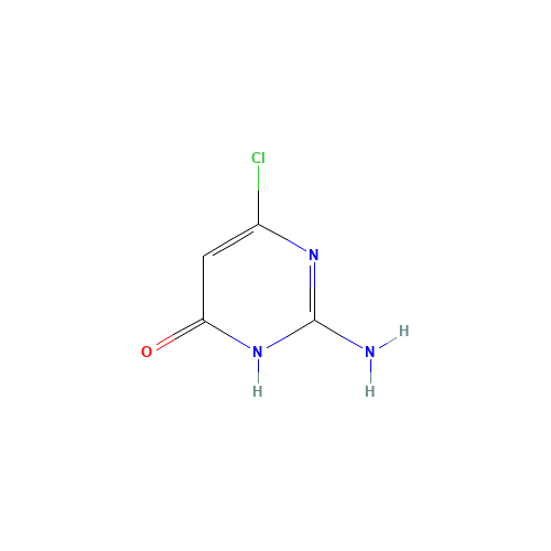 1194-21-4 2-Amino-6-chloro-4-pyrimidinol chemical structure